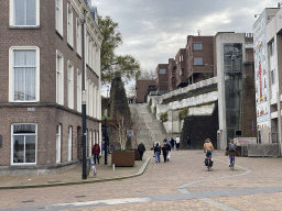 nijmegen_6_068 - 372 kb - 1024x768 - The Veerpoorttrappen street and staircase, viewed from the Waalkade street The Veerpoorttrappen street and staircase, viewed from the Waalkade street