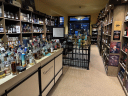 Interior of the Versailles liquor store at the Lange Hezelstraat street