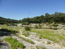 The south side of the Gardon river