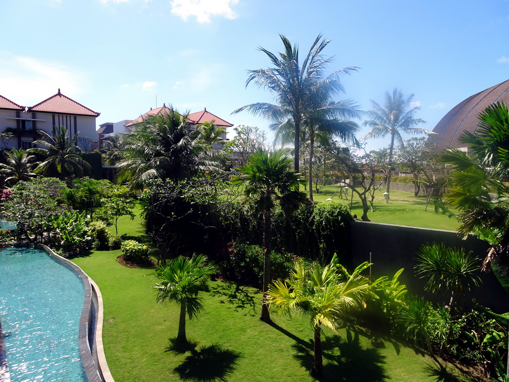 Main buildings at the Inaya Putri Bali hotel, viewed from the balcony of our room