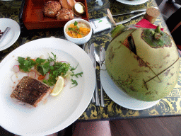 Lunch at the Ja`Jan Bistro restaurant at the Inaya Putri Bali hotel