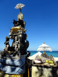 Shrine at a small temple at the beach just south of the Inaya Putri Bali hotel