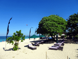 The beach of the Ayodya Resort Bali
