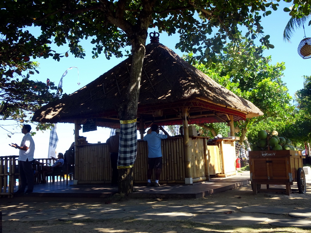 The Ja`Jan by the Sea restaurant at the beach of the Inaya Putri Bali hotel