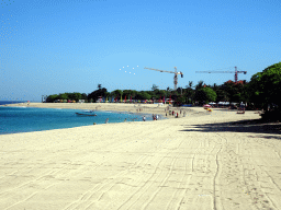 South side of the beach of the Inaya Putri Bali hotel