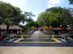 Fountain at the front of the Bali Collection shopping mall