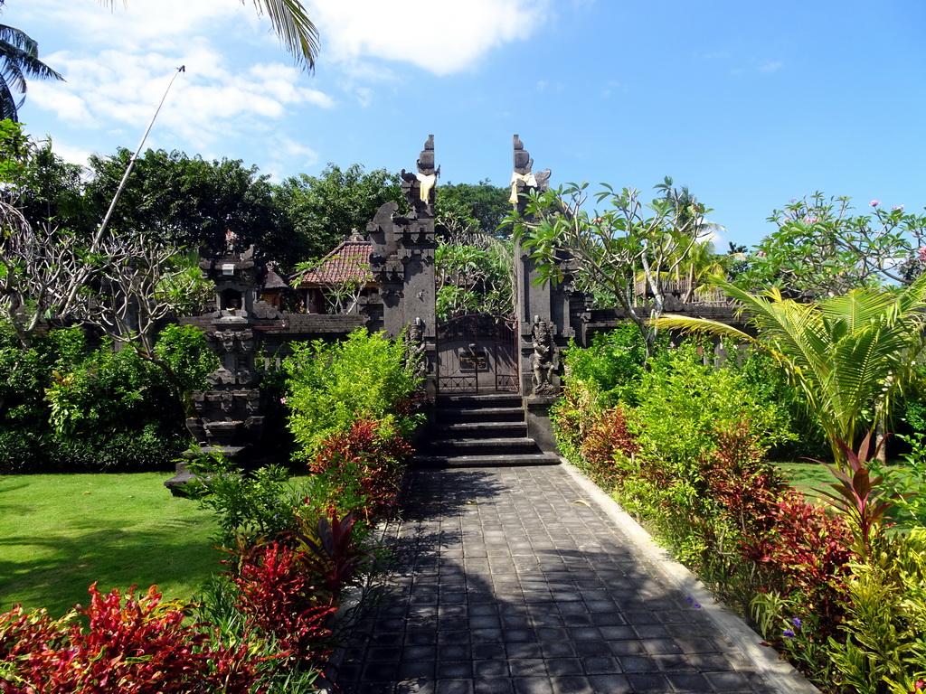 Entrance to a small temple near the Inaya Putri Bali hotel