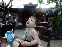 Max at the Bumbu Bali restaurant at the Jalan Pratama street