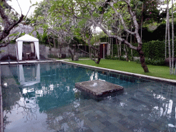 Pond at the Kayumanis Nusa Dua Private Villa & Spa, at sunset