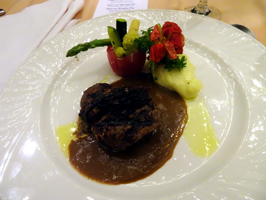 Steak at the Kayumanis Nusa Dua Private Villa & Spa