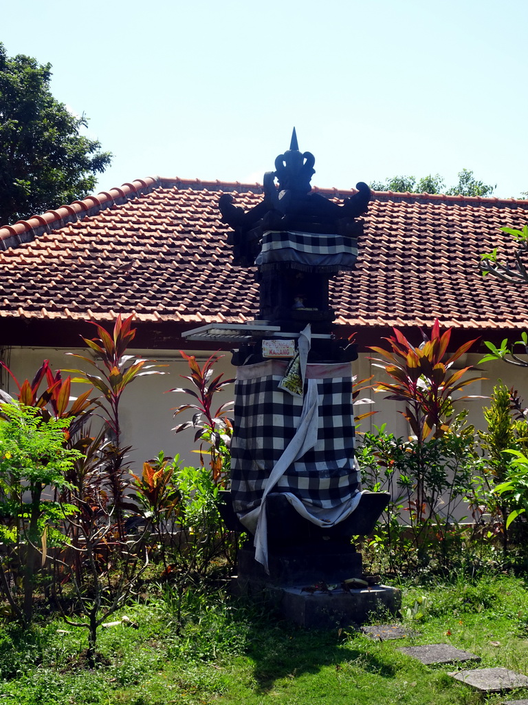 Shrine at the garden of the Matsuri restaurant at the Bali Collection shopping mall