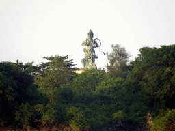 The Krishna & Arjuna statue at Peninsula Island, viewed from the beach of the Inaya Putri Bali hotel