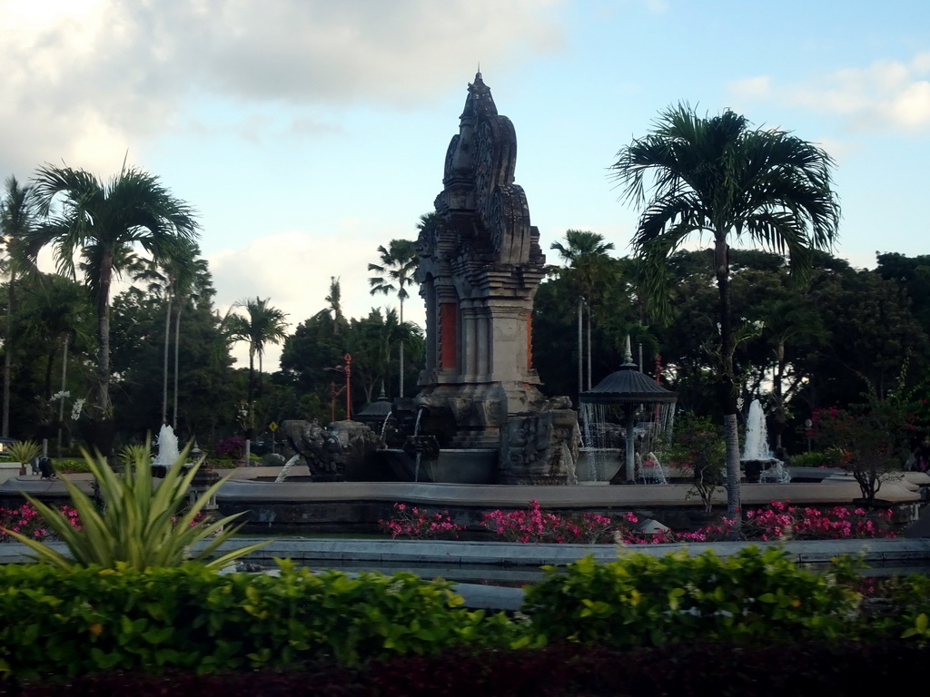 The Mandala Monument at the roundabout at the Jalan Kw. Nusa Dua Resort street