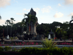 The Mandala Monument at the roundabout at the Jalan Kw. Nusa Dua Resort street