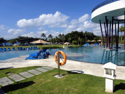The swimming pool of the Inaya Putri Bali hotel