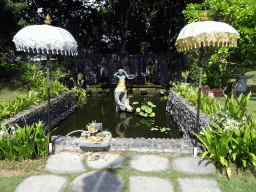 Fountain at the grassland of the Inaya Putri Bali hotel