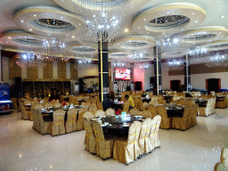 Interior of the Bali Nelayan Restaurant