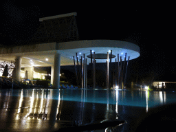 Swimming pool of the Inaya Putri Bali hotel, by night