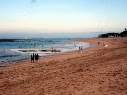 The beach of the Inaya Putri Bali hotel, during low tide