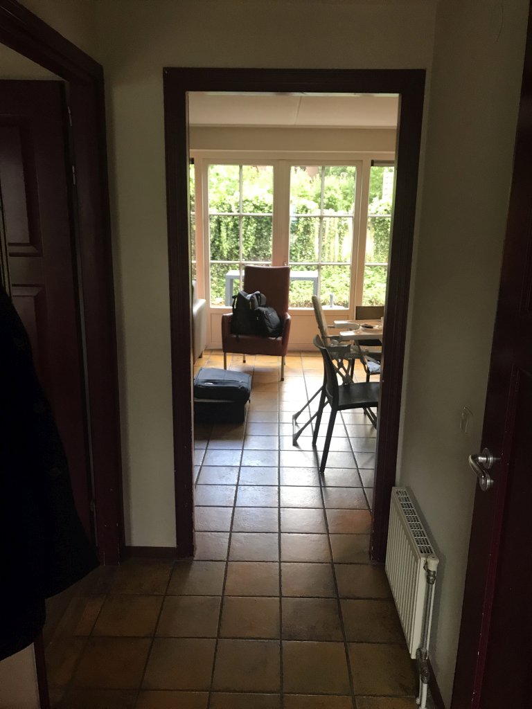 Hallway at the ground floor of our holiday home at the Roompot De Katjeskelder holiday park