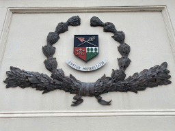 Coat of arms at the right front of the Oudenbosch Basilica