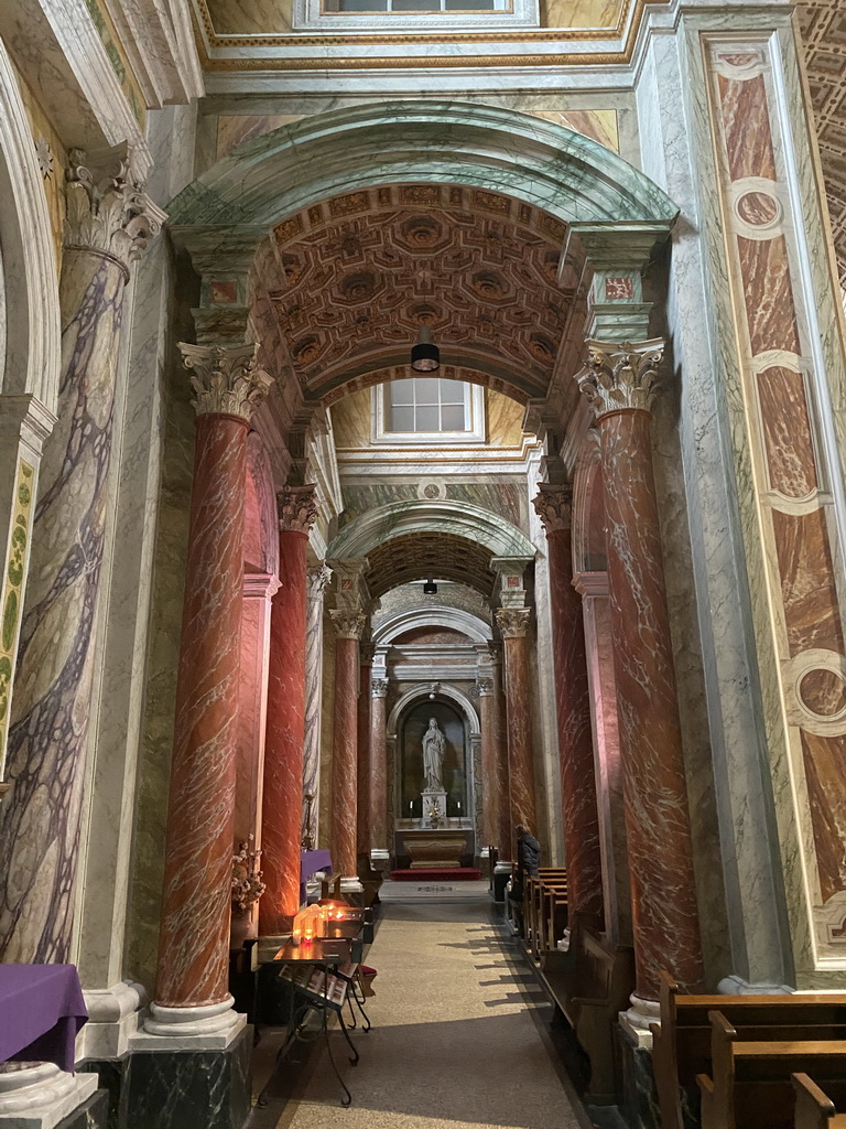 West aisle of the Oudenbosch Basilica