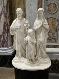 Statue at the west transept of the Oudenbosch Basilica