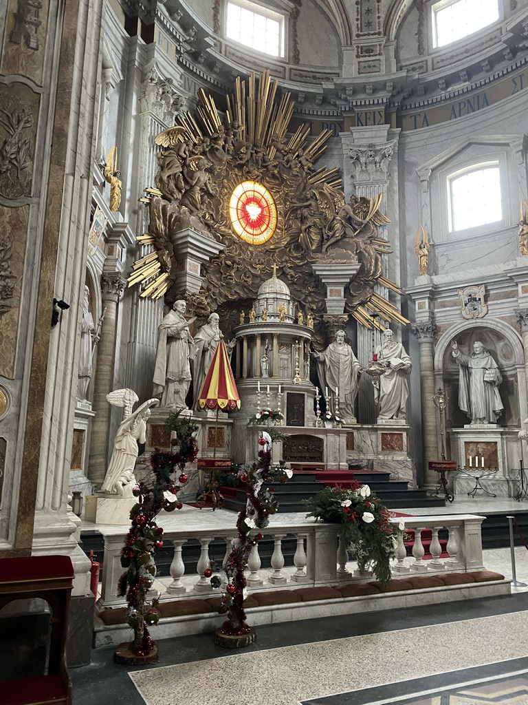 High altar at the apse of the Oudenbosch Basilica