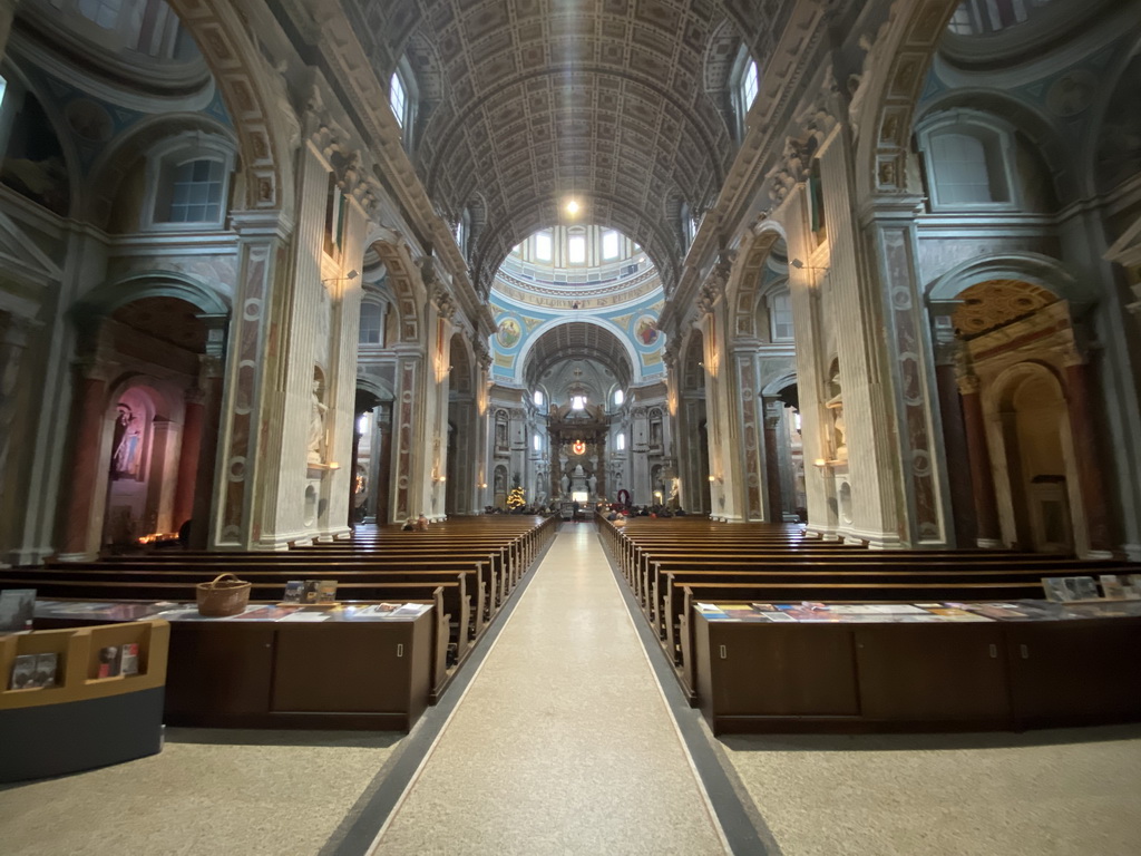 Nave and apse of the Oudenbosch Basilica