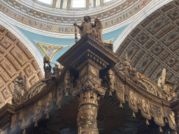 Top part of the baldachin of the Oudenbosch Basilica