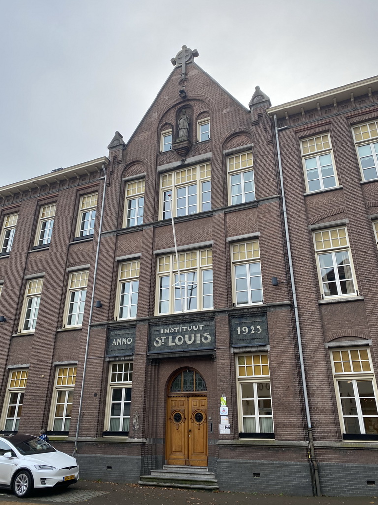 Front of the Voorbouw Saint Louis building at the Markt square