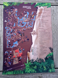 Map of ZooParc Overloon