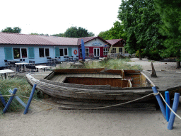 Boat at the Boulders Beach area at ZooParc Overloon