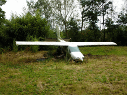 Airplane at the Ngorongoro area at ZooParc Overloon