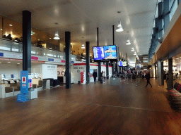 Main hall of the Rotterdam The Hague Airport