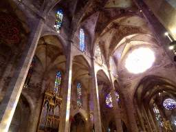 Nave and apse of the Palma Cathedral