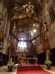 Apse and altar of the Palma Cathedral