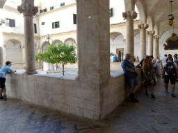 Interior of the Cloister of the Palma Cathedral