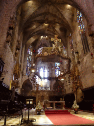 Apse and altar of the Palma Cathedral