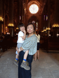 Miaomiao and Max at the Palma Cathedral