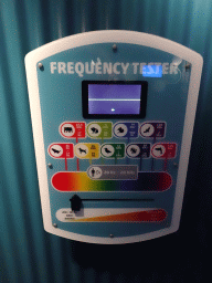 Frequency tester at the Gentle Giants of the Sea area at the Palma Aquarium