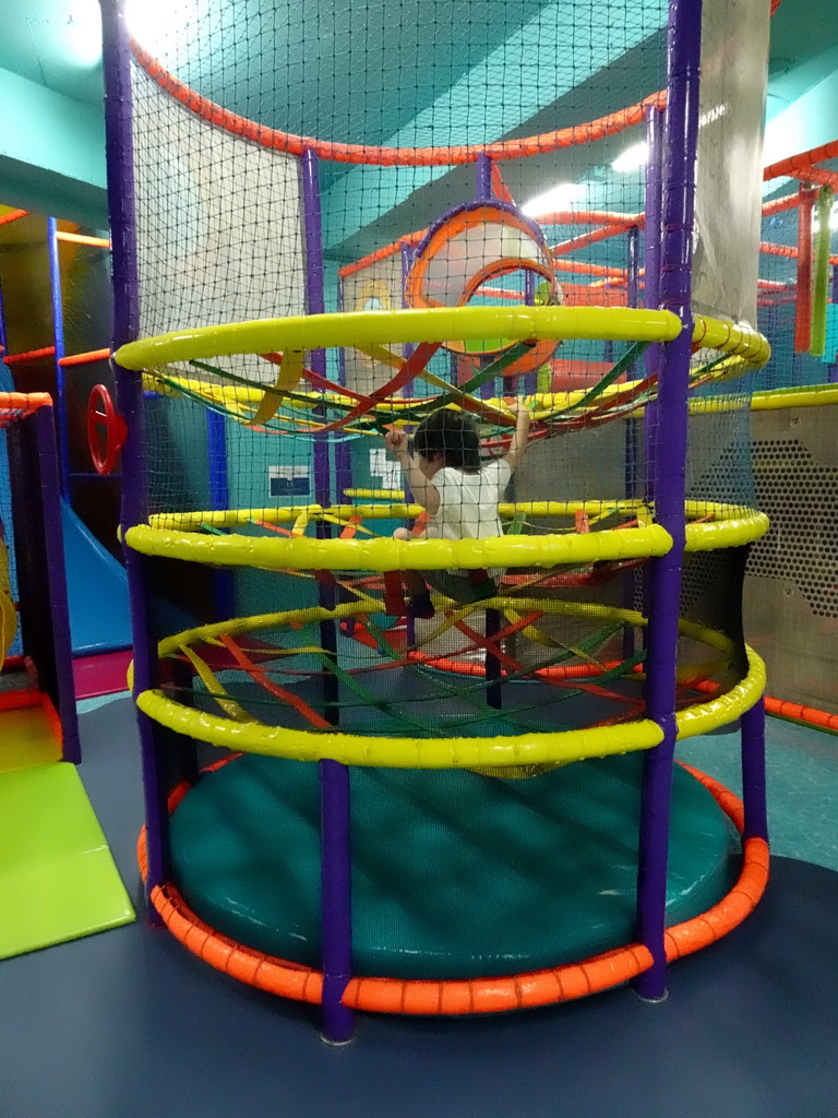 Max at the Nautilus Park play area at the Palma Aquarium