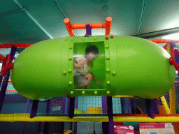 Max at the Nautilus Park play area at the Palma Aquarium