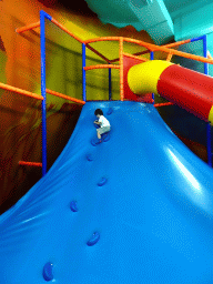 Max at the Nautilus Park play area at the Palma Aquarium