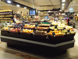 Interior of the supermarket at the El Corte Inglés Alexandre Rosselló shopping mall