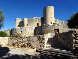 The south side of the Castell de Bellver castle