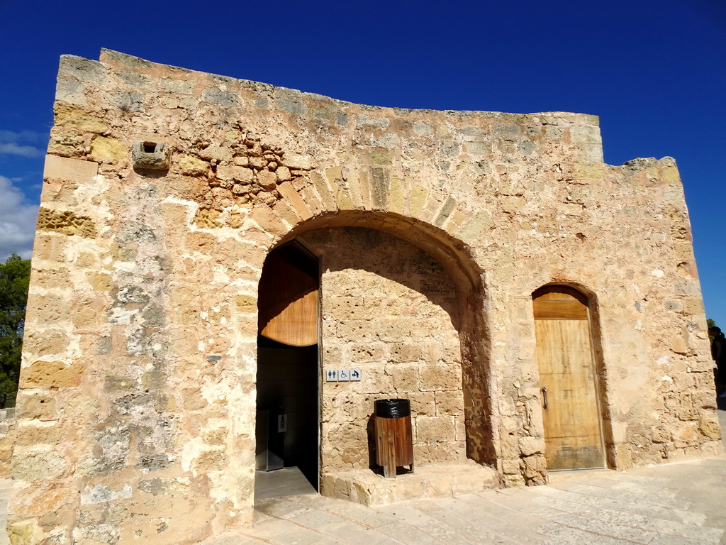 Building at the west side of the Castell de Bellver castle