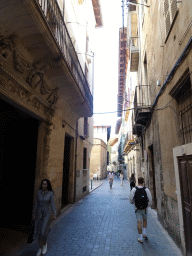 The Carrer de Sant Feliu street