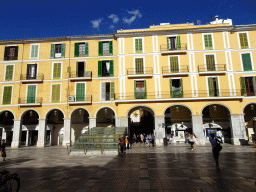 Northeast side of the Plaça Major square