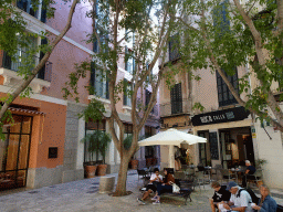 The Plaça de la Pescateria square